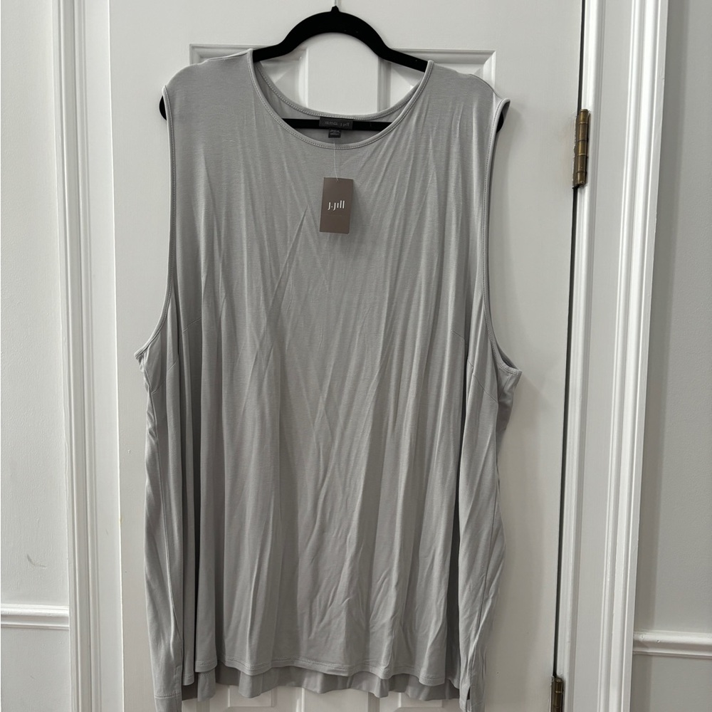 J. Jill 4X Wearever Collection Zinc Tank